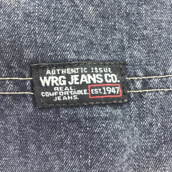 WRG Jeans Co. Mens Cargo Denim Shorts Sz 30 N090 - Picture 5 of 7